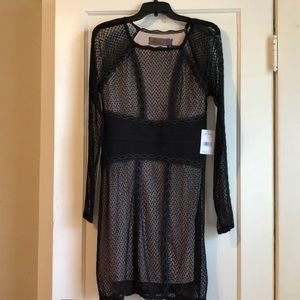 Free people mixed mesh dress
